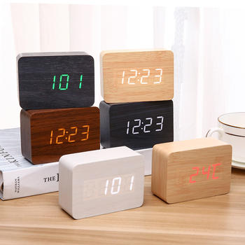 3D Wireless Remote Digital LED Alarm Clock