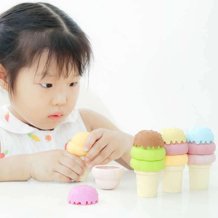 Silicone Baby Teething & Stacking Toys